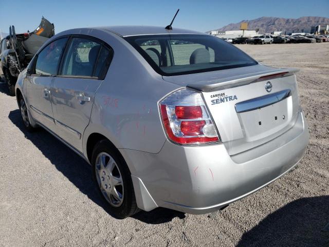Photo 3 from auction – 2012 NISSAN SENTRA 2.0 with VIN 3N1AB6AP6CL693437
