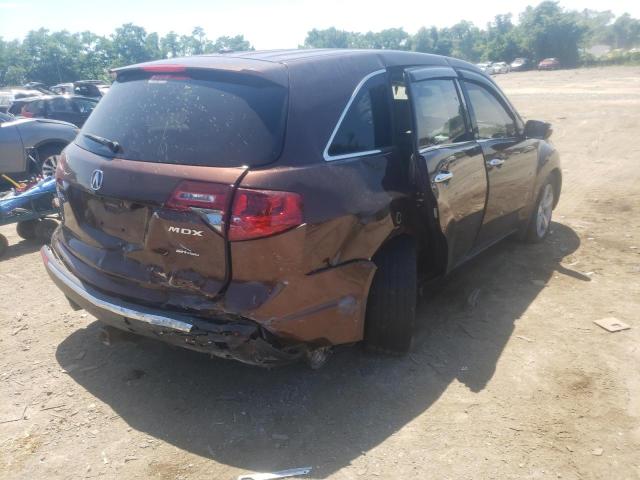 Photo 4 from auction – 2010 ACURA MDX TECHNO with VIN 2HNYD2H45AH512886