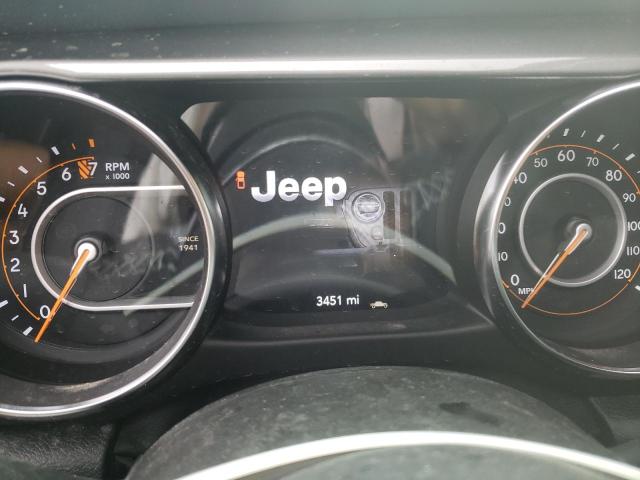Photo 8 from auction – 2021 JEEP GLADIATOR with VIN 1C6HJTFG0ML610854