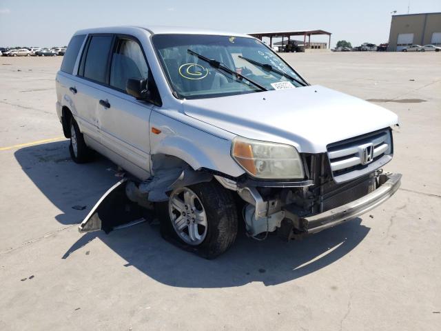 Photo 1 from auction – 2006 HONDA PILOT LX with VIN 5FNYF18186B023606
