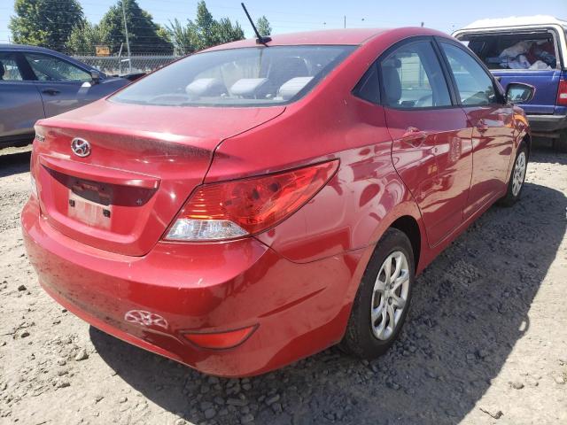 Photo 4 from auction – 2013 HYUNDAI ACCENT GLS with VIN KMHCT4AE2DU363710