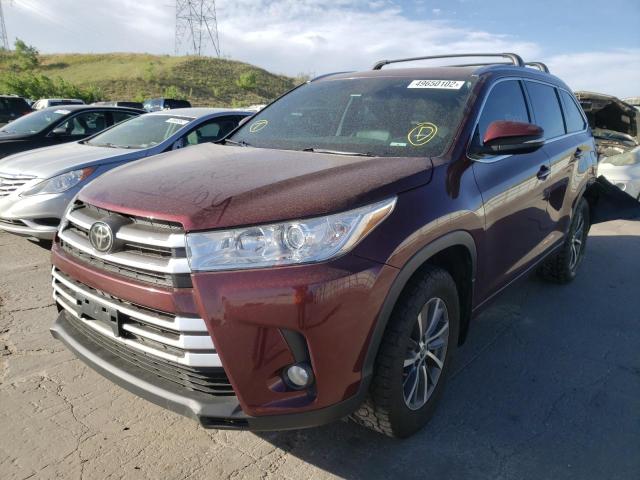 Photo 2 from auction – 2018 TOYOTA HIGHLANDER with VIN 5TDJZRFH2JS850772