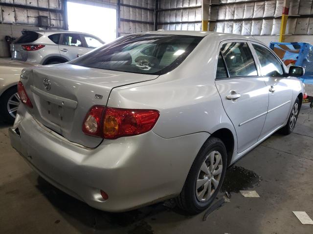Photo 4 from auction – 2009 TOYOTA COROLLA BA with VIN JTDBL40E599090113