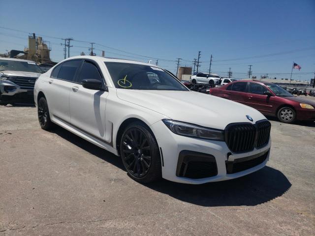 BMW 740 I 2021 with VIN WBA7T2C08MCF72709 - Photo from auction