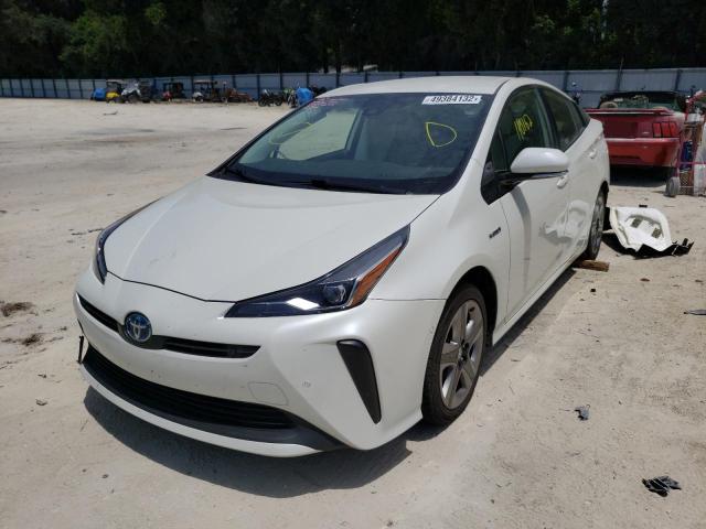 Photo 2 from auction – 2019 TOYOTA PRIUS with VIN JTDKARFU0K3083550