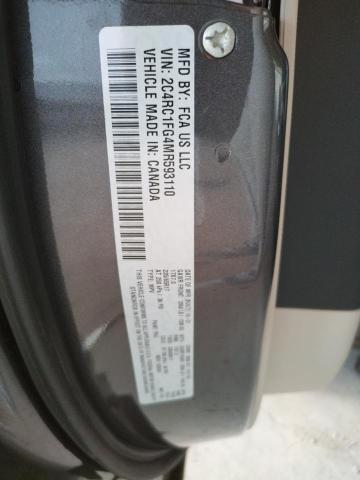 Photo 10 from auction – 2021 CHRYSLER PACIFICA T with VIN 2C4RC1FG4MR593110