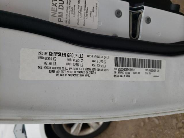 Photo 10 from auction – 2014 DODGE CHARGER SE with VIN 2C3CDXBG9EH130810