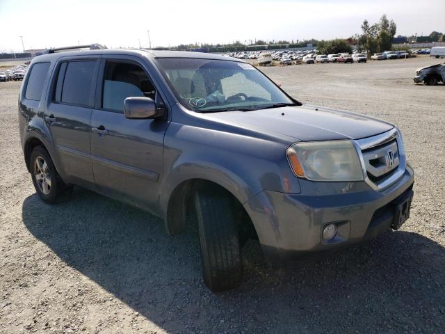 HONDA PILOT EXL 2011 with VIN 5FNYF4H50BB106977 - Photo from auction