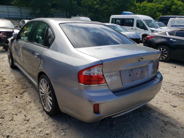 Photo 3 from auction – 2008 SUBARU LEGACY GT with VIN 4S3BL676284201187
