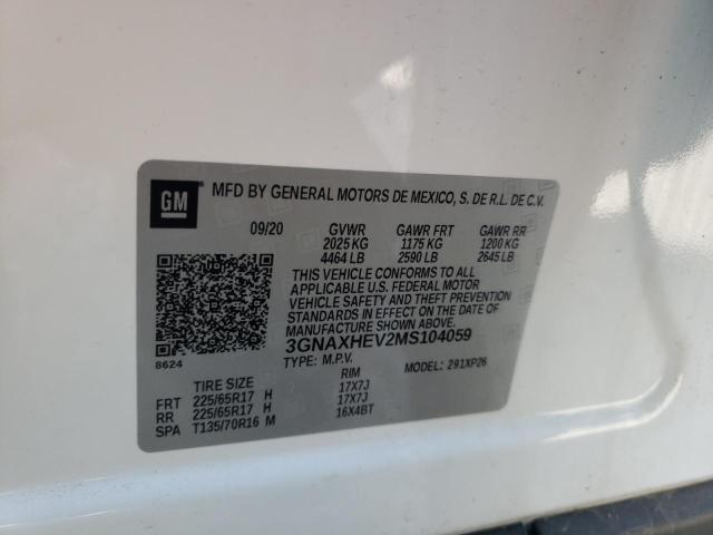 Photo 10 from auction – 2021 CHEVROLET EQUINOX LS with VIN 3GNAXHEV2MS104059