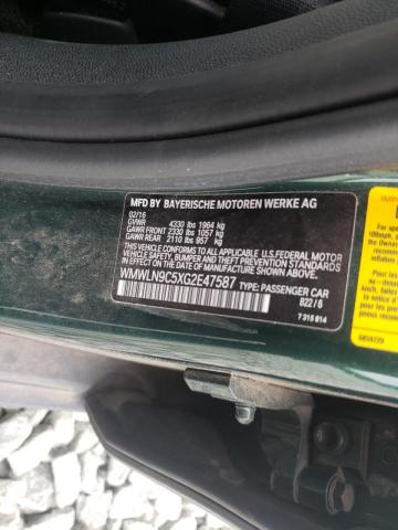Photo 10 from auction – 2016 MINI COOPER S C with VIN WMWLN9C5XG2E47587