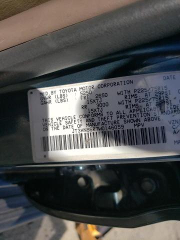 Photo 10 from auction – 1998 TOYOTA 4RUNNER SR with VIN JT3HN86R7W0146059