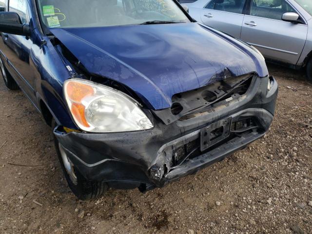 Photo 9 from auction – 2004 HONDA CR-V LX with VIN JHLRD68484C019635