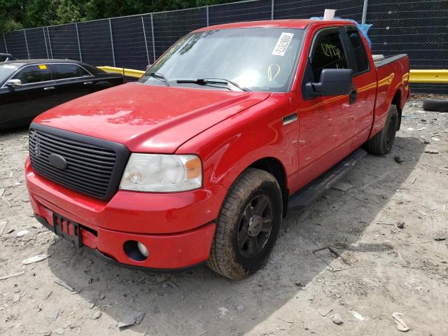 Photo 2 from auction – 2008 FORD F150 with VIN 1FTRX12W48FB19558