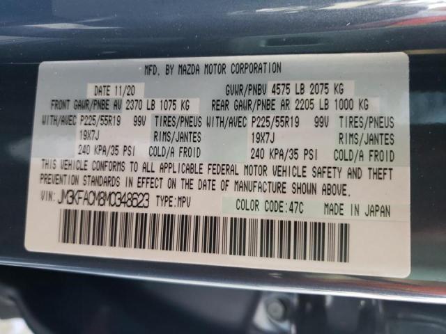 Photo 10 from auction – 2021 MAZDA CX-5 TOURI with VIN JM3KFACM8M0348623