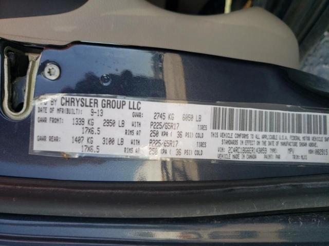 Photo 10 from auction – 2014 CHRYSLER TOWN & COU with VIN 2C4RC1BG6ER143059