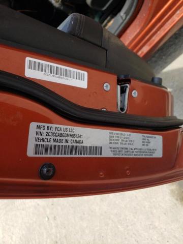 Photo 10 from auction – 2021 CHRYSLER 300 S with VIN 2C3CCABG3MH554241