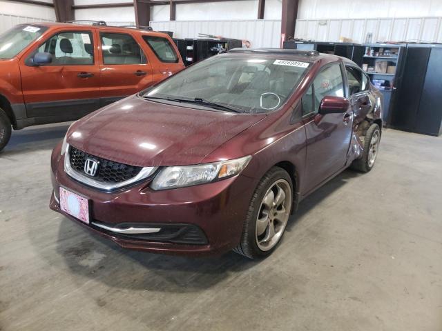 Photo 2 from auction – 2015 HONDA CIVIC EX with VIN 19XFB2F86FE008701