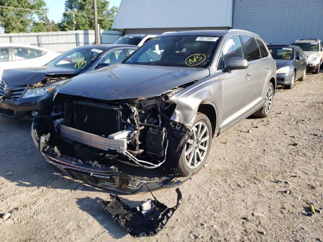 Photo 2 from auction – 2017 AUDI Q7 PREMIUM with VIN WA1LAAF70HD055891