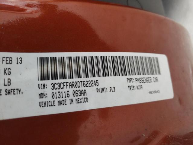 Photo 10 from auction – 2013 FIAT 500 POP with VIN 3C3CFFAR0DT622249