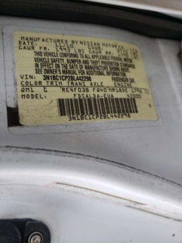 Photo 10 from auction – 2011 NISSAN VERSA S with VIN 3N1BC1CP2BL442298