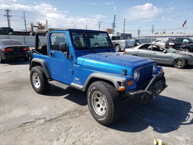 JEEP WRANGLER / 2003 z numerem VIN 1J4FA49S33P354667 - Zdjęcie z aukcji