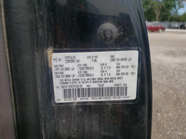 Photo 10 from auction – 1996 DODGE RAM with VIN 3B7HF13Y6TM193135