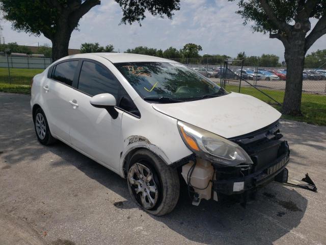KIA RIO LX 2016 with VIN KNADM4A31G6548230 - Photo from auction