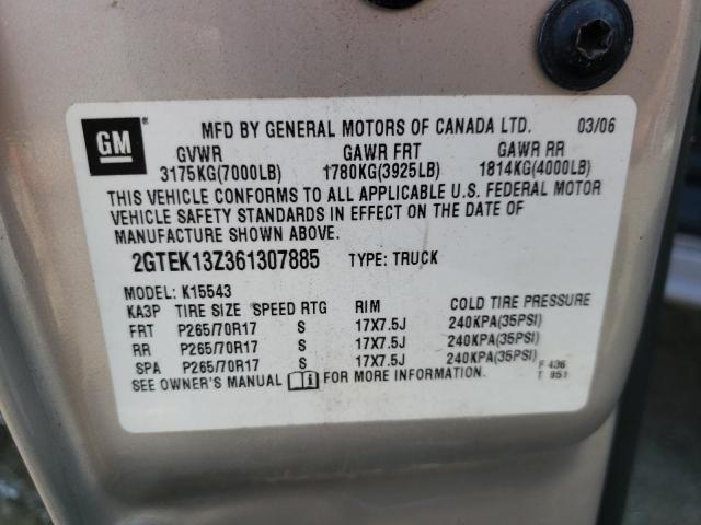 Photo 10 from auction – 2006 GMC NEW SIERRA with VIN 2GTEK13Z361307885