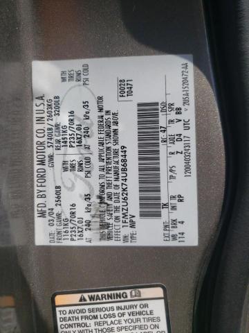 Photo 10 from auction – 2004 FORD EXPLORER X with VIN 1FMZU62K74UB68449