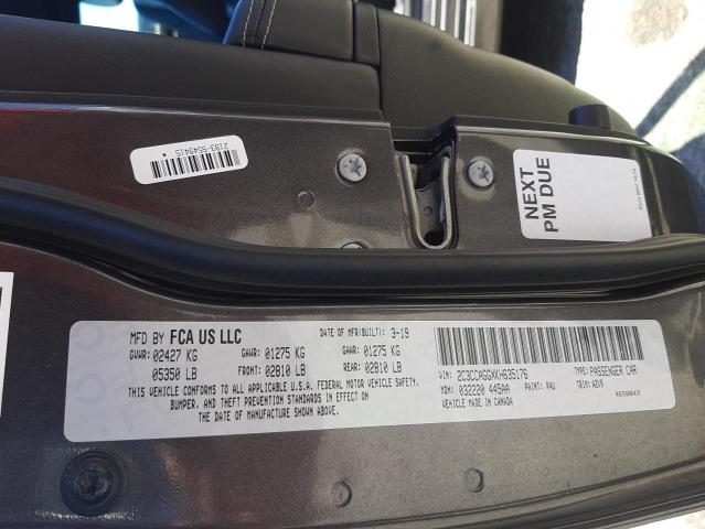Photo 10 from auction – 2019 CHRYSLER 300 S with VIN 2C3CCAGGXKH635176