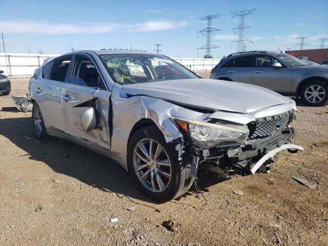 INFINITI Q50 2014 with VIN JN1BV7AR5EM701135 - Photo from auction