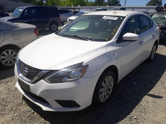 Photo 2 from auction – 2016 NISSAN SENTRA S with VIN 3N1AB7AP1GY274619