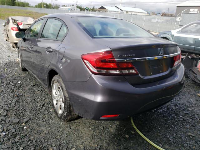 Photo 3 from auction – 2015 HONDA CIVIC LX with VIN 2HGFB2F47FH018463