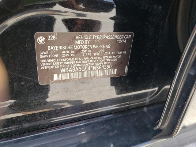 Zdjęcie 10 z aukcji – 2015 BMW 328 I z VIN WBA3A5G54FNS84380