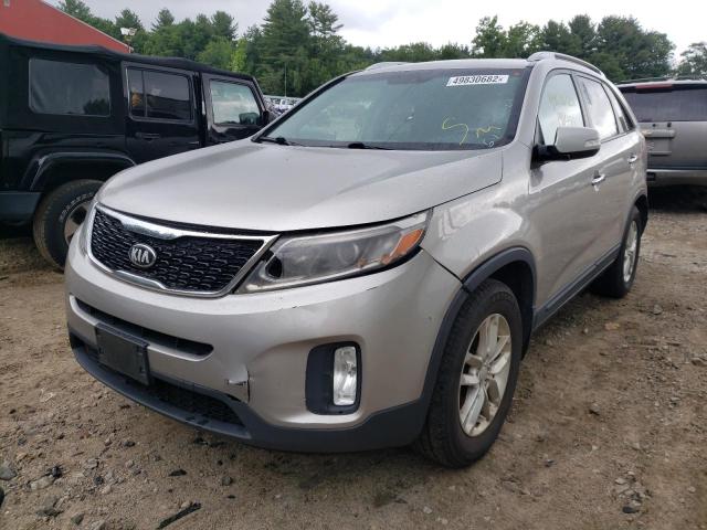 Photo 2 from auction – 2014 KIA SORENTO LX with VIN 5XYKT3A68EG523949
