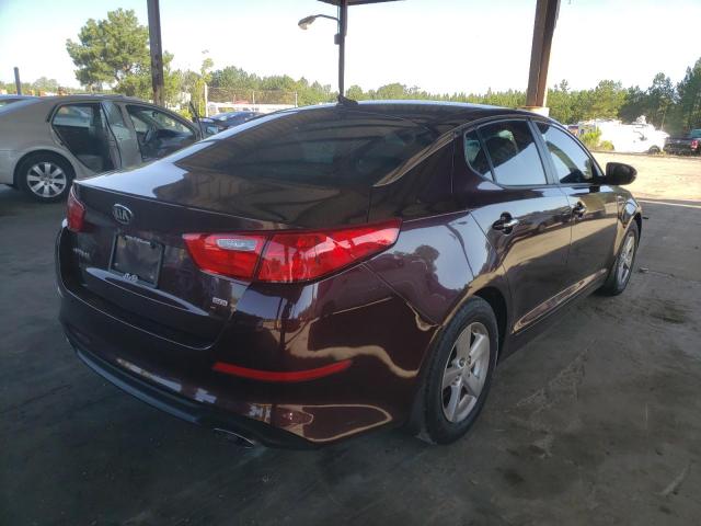 Photo 4 from auction – 2015 KIA OPTIMA LX with VIN 5XXGM4A7XFG484191