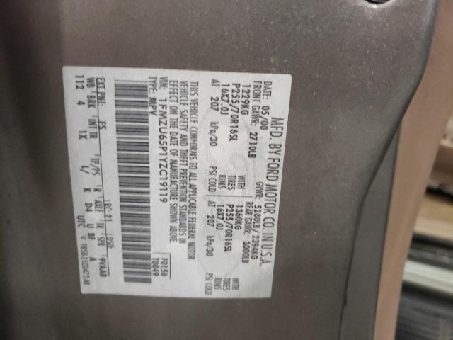 Photo 10 from auction – 2000 FORD EXPLORER L with VIN 1FMZU65P1YZC19119