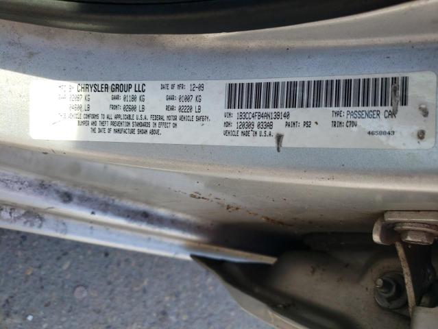 Photo 10 from auction – 2010 DODGE AVENGER SX with VIN 1B3CC4FB4AN139140
