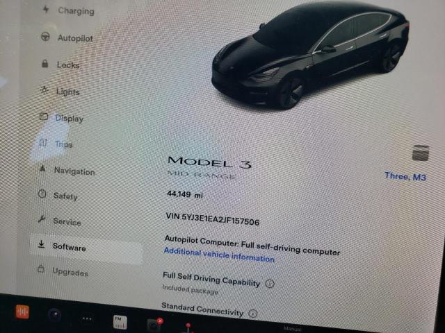 Photo 8 from auction – 2018 TESLA MODEL 3 with VIN 5YJ3E1EA2JF157506