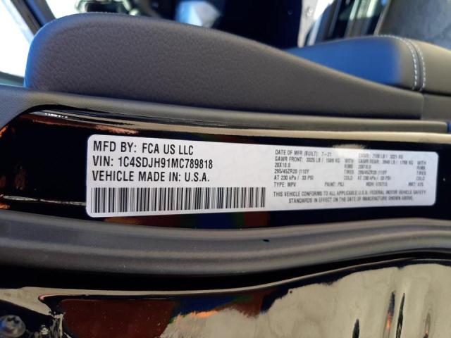Zdjęcie 10 z aukcji – 2021 DODGE DURANGO SR z VIN 1C4SDJH91MC789818
