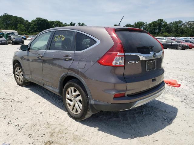 Photo 3 from auction – 2016 HONDA CR-V EX with VIN 2HKRM3H52GH517505