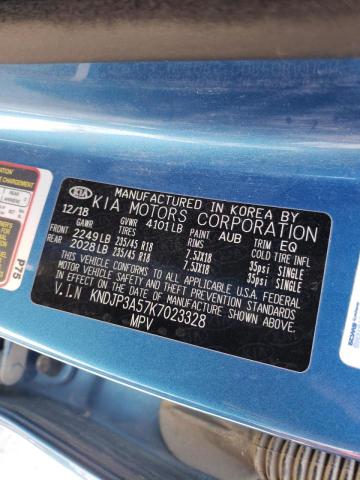 Photo 10 from auction – 2019 KIA SOUL + with VIN KNDJP3A57K7023328