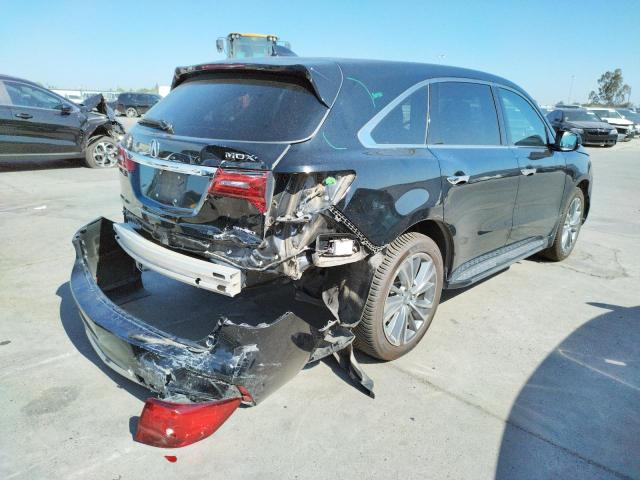 Photo 4 from auction – 2017 ACURA MDX TECHNO with VIN 5FRYD4H57HB009448