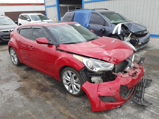 HYUNDAI VELOSTER 2013 with VIN KMHTC6AD4DU135341 - Photo from auction