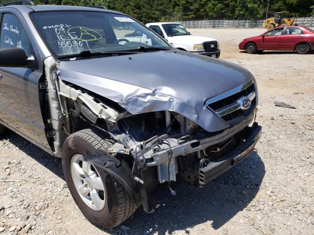 Photo 9 from auction – 2009 KIA SORENTO LX with VIN KNDJD735895865694