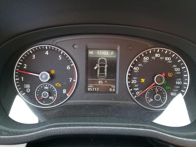 Photo 8 from auction – 2012 VOLKSWAGEN PASSAT SE with VIN 1VWBP7A37CC096876