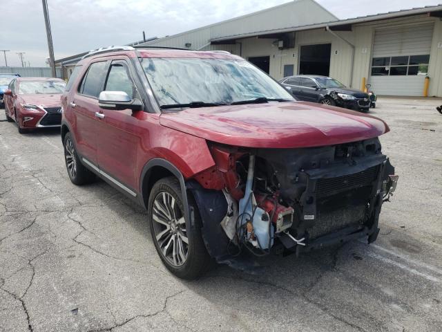 FORD EXPLORER P 2016 with VIN 1FM5K8HT6GGB60555 - Photo from auction
