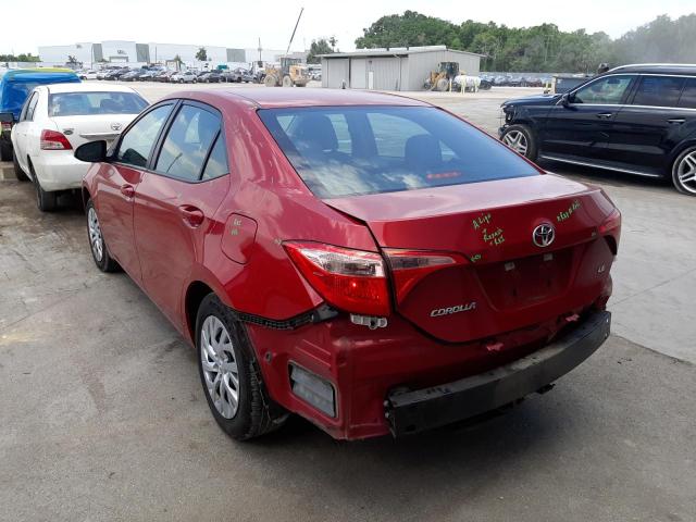 Photo 3 from auction – 2019 TOYOTA COROLLA L with VIN 5YFBURHE6KP896573