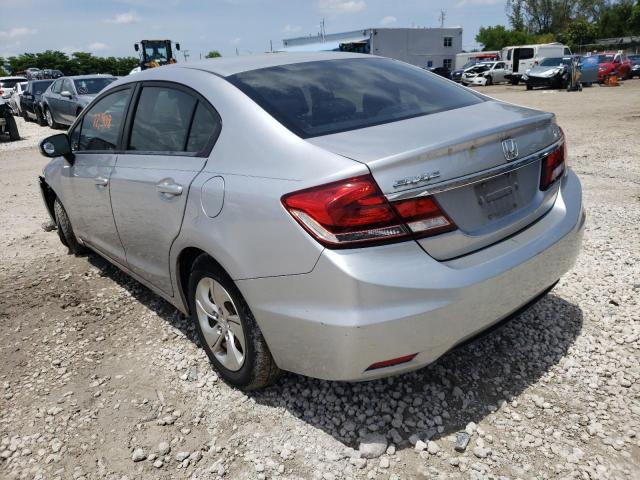 Photo 3 from auction – 2014 HONDA CIVIC LX with VIN 19XFB2F54EE028790